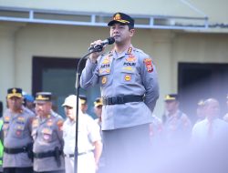Kapolrestabes Makassar Tekankan Pelayanan Prima dalam Apel Jam Pimpinan