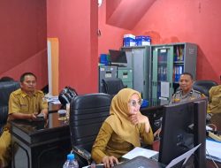 Pererat Sinergitas, Bhabinkamtibmas Buje Laksanakan Sambang di Kantor Kelurahan