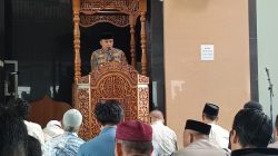 Kapolsek Ujung Pandang Safari Jumat di Masjid Al Aqsha, Ajak Warga Jaga Kamtibmas