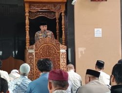 Kapolsek Ujung Pandang Safari Jumat di Masjid Al Aqsha, Ajak Warga Jaga Kamtibmas