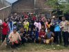 Polisi dan Warga Kompak Kerja Bakti di Jalan Sipala Kelurahan Katimbang
