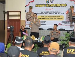 Kapolrestabes Makassar Ingatkan Bahaya Judi Online Saat Ngopi Kamtibmas