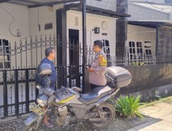 Bhabinkamtibmas Polsek Rappocini Sambangi Warga, Sampaikan Himbauan Kamtibmas