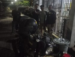 Bhabinkamtibmas Kelurahan Katimbang Gerak Cepat Tindak Lanjuti Aduan Warga Lewat Aplikasi Bantuan Polisi
