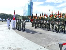 Kapolda Sulsel Hadiri Upacara Penetapan Komponen Cadangan Unsur ASN Pemprov Sulsel Tahun 2026