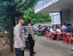 Polsek Rappocini Siagakan Personel di Sejumlah Gereja Saat Peringatan Kenaikan Isa Almasih