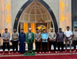 Polsek Ujung Pandang Gelar Safari Jumat di Masjid Nurul Muttahidah IMMIM, Pererat Silaturahmi dan Jaga Kamtibmas
