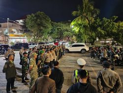 Jaga Kondusifitas Wilayah, Polsek Ujung Pandang Gelar Cipkon Bersama TNI dan Stakeholder Kamtibmas