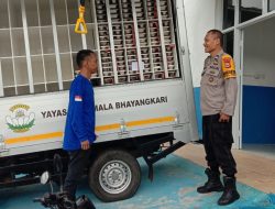 Bhabinkamtibmas Pai Monitoring Pendistribusian Program MBG di Wilayah Polrestabes Makassar