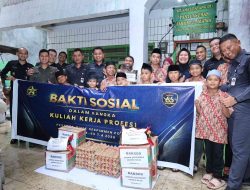 Peserta Didik Sespimmen Polri Dikreg Ke-66 Gelar Bakti Sosial di Panti Asuhan Jannatul Ma’wa
