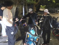 Patroli Cipta Kondisi Polsek Rappocini, Remaja Nongkrong Larut Malam Diberi Imbauan