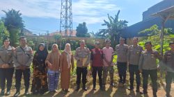 Dukung Ketahanan Pangan, Polsek Rappocini Bersama Tim Polrestabes Makassar Tinjau Lahan Produktif Warga