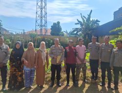 Dukung Ketahanan Pangan, Polsek Rappocini Bersama Tim Polrestabes Makassar Tinjau Lahan Produktif Warga