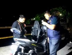 Jaga Kondusivitas Wilayah, Kapolsek Manggala bersama Personel Intensifkan Patroli Dini Hari