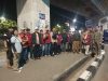 Bhabinkamtibmas dan Tripilar Sisir Area Bawah Fly Over Pettarani, Situasi Terpantau Kondusif