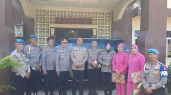 Hari Bhayangkara Ke-80, Polsek Tamalate Terima Kunjungan Tim Penilai Lomba Polrestabes Makassar